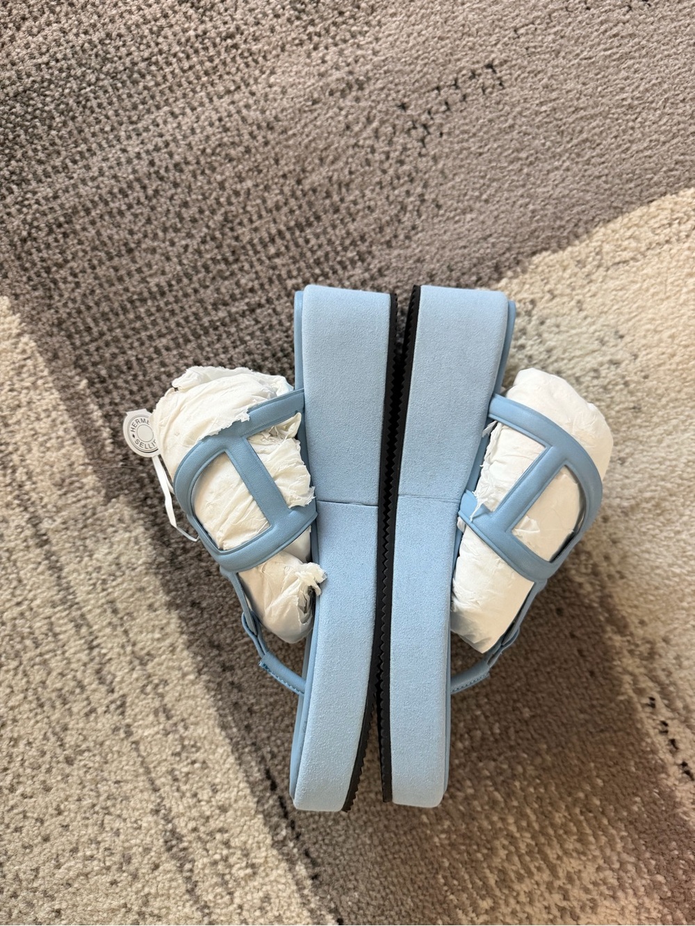 H. Blue Sandals - Picture 2 of 6